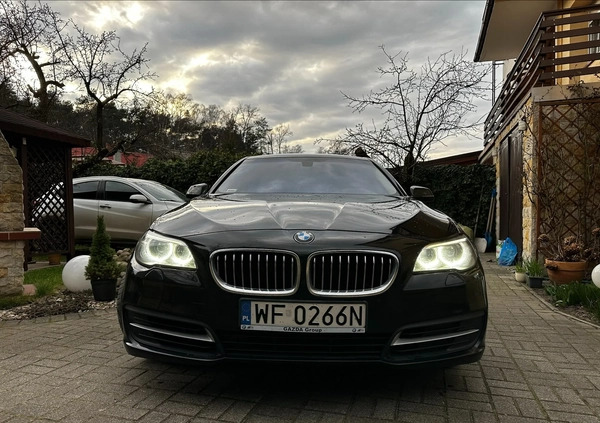 BMW Seria 5 cena 69999 przebieg: 218556, rok produkcji 2016 z Krotoszyn małe 154